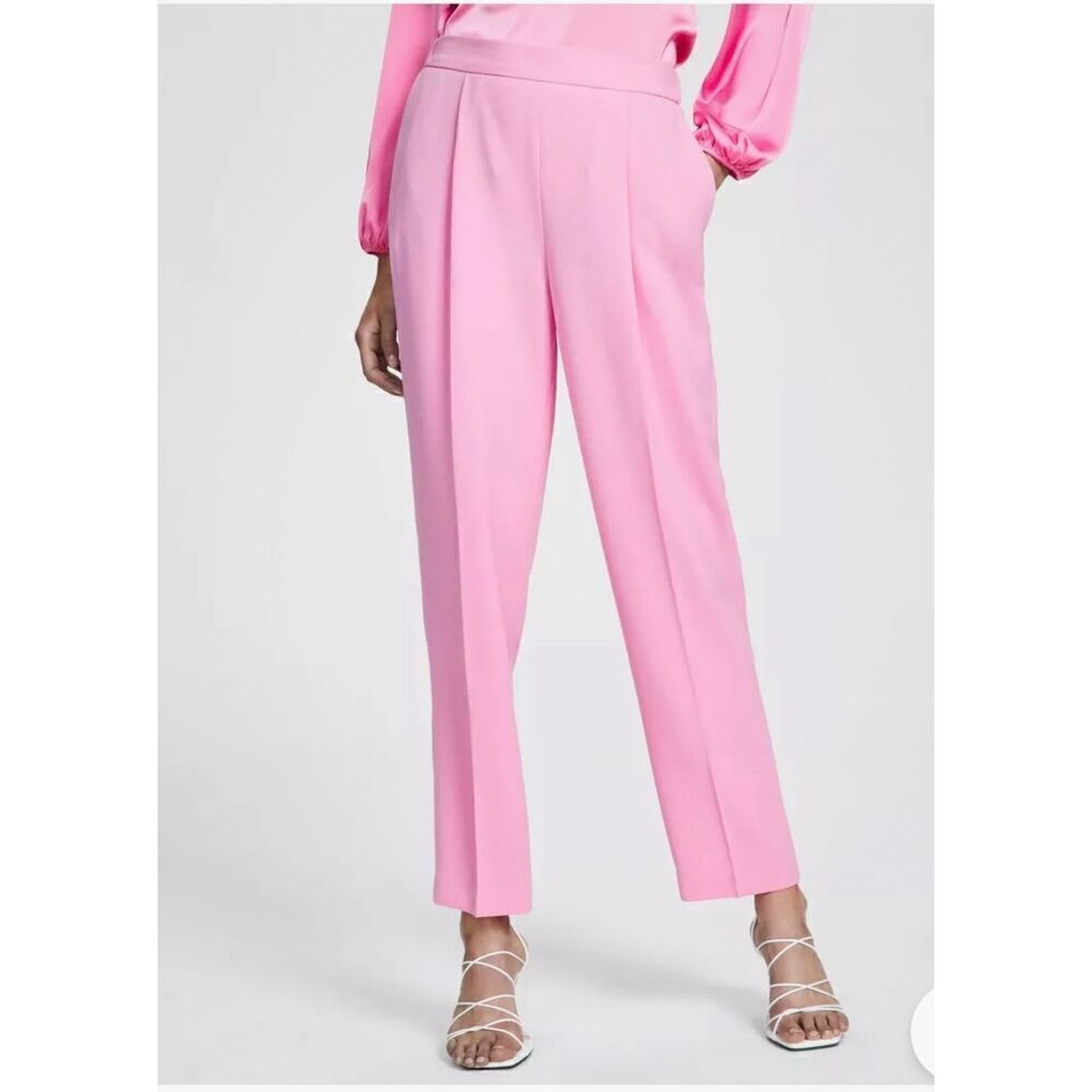 BAR III Womens‎ Pink Wear To Work Straight leg Pants size small